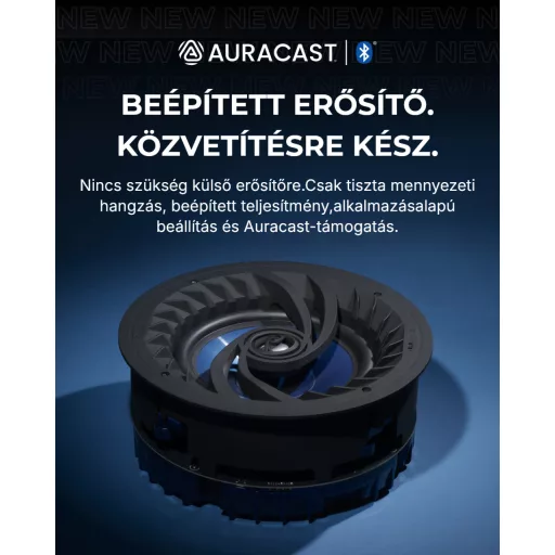 Álmennyezeti hangszóró, Lithe Audio 8" Bluetooth passzív mennyezeti hangszóró (Egyetlen)