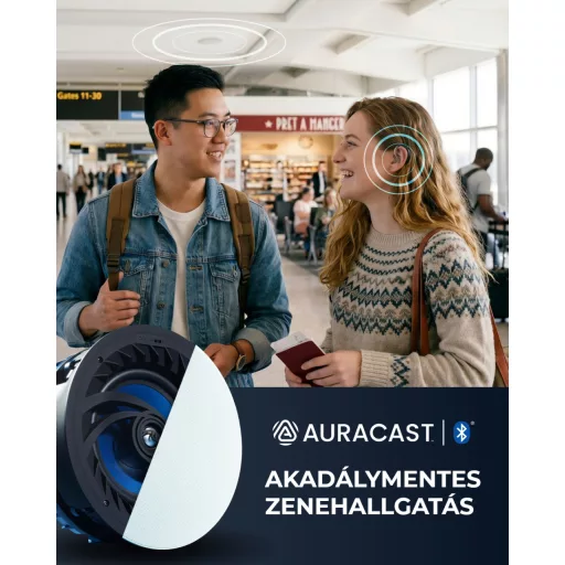 Álmennyezeti hangszóró, Lithe Audio 8" Bluetooth passzív mennyezeti hangszóró (Egyetlen)