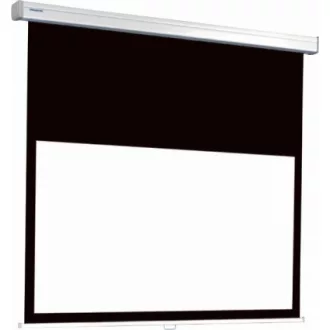   Vászon, Da-Lite (Projecta) ProScreen hosszított fekete kifutóval, 168 x 220 cm vászonméret, 4:3 képarány, Rolós