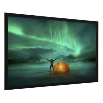   Vászon, Da-Lite (Projecta) HomeScreen Deluxe, 129x196 cm vászonméret, 16:10 képarány, Fix
