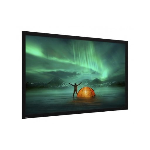 Vászon, Da-Lite (Projecta) HomeScreen Deluxe, 162x276 cm vászonméret, 16:9 képarány, Házimozis, Fix