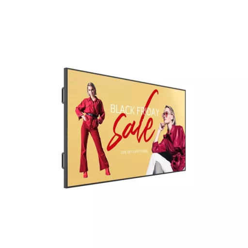 Reklámkijelző, LG 16/7 Signage 110" 110UM5K, 3840x2160, 500cd/m2, 3xHDMI/DP/RS232C/LAN/WiFi/USB/IR,hangszóró