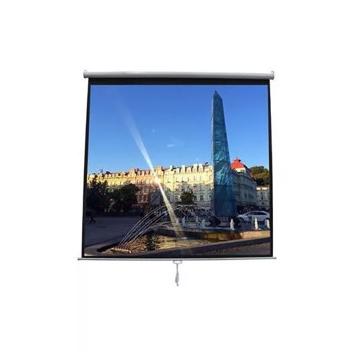 Vászon, Medium Rollo Screen, 203 x 203 cm vászonméret, 1:1 képarány, Rolós