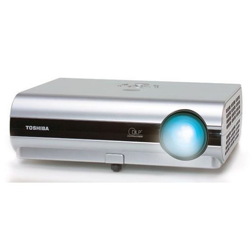 Projektor, Toshiba SW20, DLP, SVGA (800x600) felbontás, 4:3 képarány, Hordozható