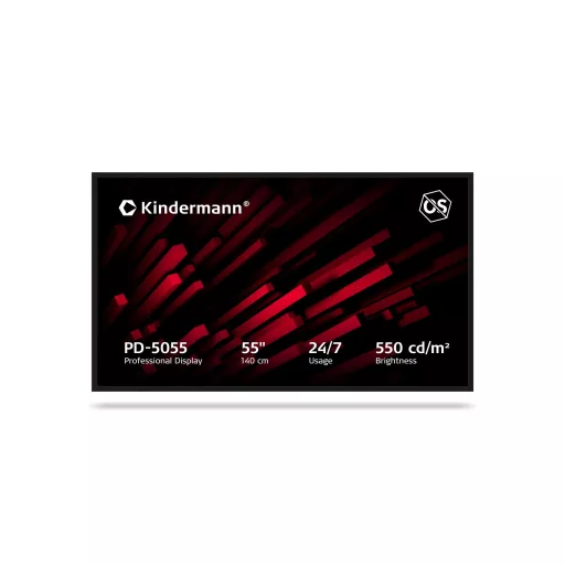 Reklámkijelző, Kindermann PD-5055, 55", 24/7