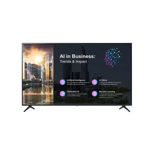 Reklámkijelző, LG 16/7 TV Signage 43" 43PK640S, 3840x2160, 270cd/m2, HDR, 3xHDMI/USB/RJ45, webOS