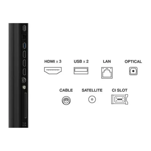 Reklámkijelző, TCL 55" 55C6KS QD-MiniLED 139cm 4K Google TV
