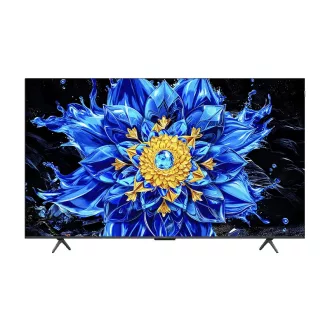   Reklámkijelző, TCL 55" 55P8L Smart LED Televízió, 139 cm, 4K 144Hz, QD-MiniLED, HDR, Google TV