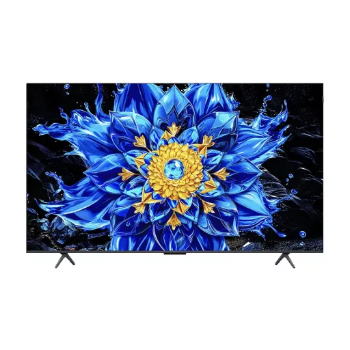 Reklámkijelző, TCL 55" 55P8L Smart LED Televízió, 139 cm, 4K 144Hz, QD-MiniLED, HDR, Google TV