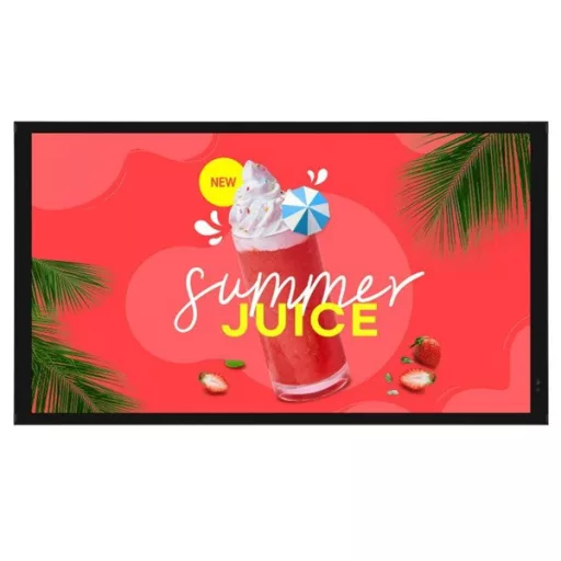 Reklámkijelző, LG 24/7 kültéri Signage kijelző 55" 55XE3P-B, 1920x1080, 3.500cd/m2, HDMIx2/DisplayPort/RS232C/RJ45/USBx2