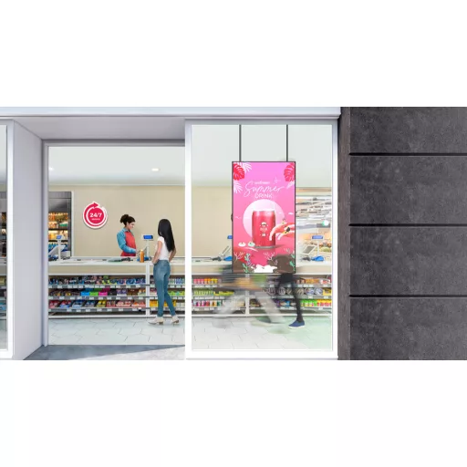 Reklámkijelző, LG 24/7 Signage kijelző 55" 55XS4P