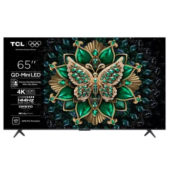   Reklámkijelző, TCL 65" 65C6K QD-MiniLED 165cm 4K Google TV