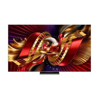   Reklámkijlező, TCL 65" 65C8L Smart LED Televízió, 164 cm, 4K 144Hz, SQD-MiniLED, HDR, Google TV