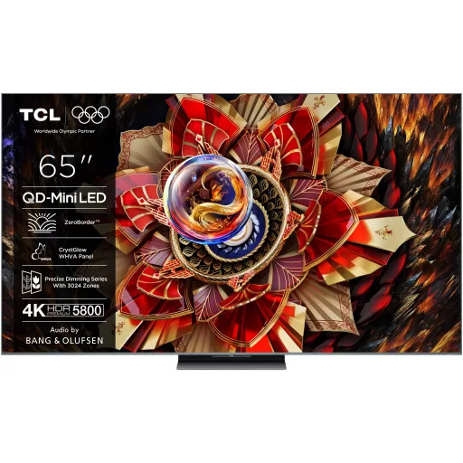 Reklámkijelző, TCL 65" 65C9K QD-MiniLED Google TV