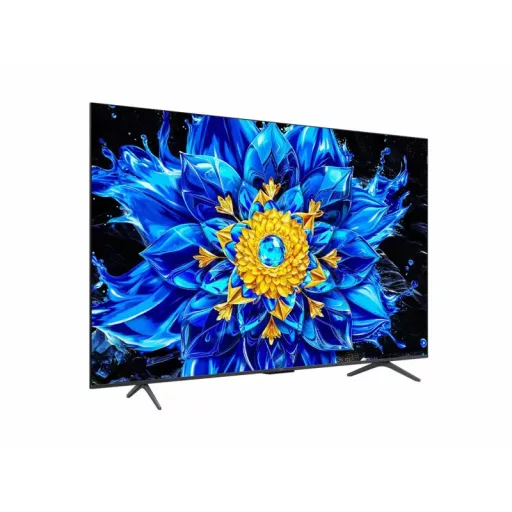 Reklámkijelző, TCL 65" 65P8L Smart LED Televízió, 164 cm, 4K 144Hz, QD-MiniLED, HDR, Google TV