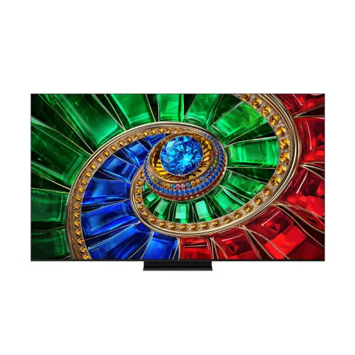 Reklámkijelző, TCL 65" 65RM7L Smart LED Televízió, 164 cm, 4K 144Hz, RGB-MiniLED, HDR, Google TV