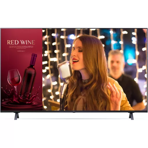 Reklámkijelző, LG 16/7 TV Signage 65" 65UR640S, 3840x2160, 400cd/m2, 3xHDMI/2xUSB/RF/RJ45, webOS 6.0