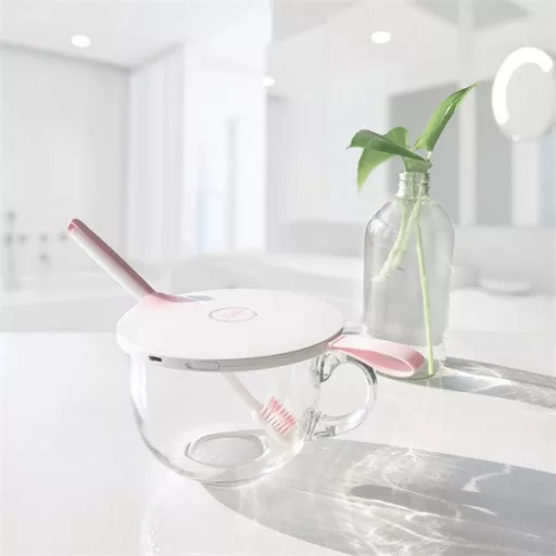 Sterilizáló, 59S S8 UVC LED Multifunkcionális sterilizáló fedél rózsaszín