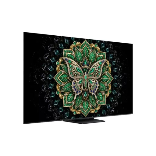 Reklámkijelző, TCL 75 75C6KPro Smart LED Televízió, 189 cm, 4K 144Hz, QD-MiniLED, HDR, Google TV"
