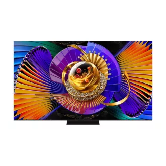   Reklámkijelző, TCL 75" 75C7L Smart LED Televízió, 189 cm, 4K 144Hz, SQD-MiniLED, HDR, Google TV