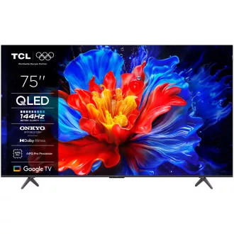 Reklámkijelző, TCL 75" 75P8K QLED 189cm 4K Google TV