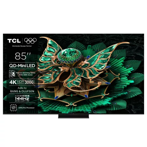 Reklámkijelző, TCL 85" 85C7K QD-MiniLED 215cm 4K Google TV