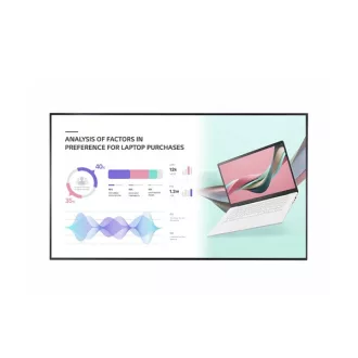   Reklámkijelző, LG 24/7 Signage kijelző 86" 86UH5J, 3840x2160, 500cd/m2, 3xHDMI/2xUSB/DP/DVI/RJ45