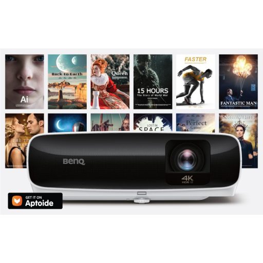 Projektor, BenQ TK810, DLP, 4K felbontás, 16:9 képarány, Házimozis