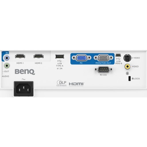 Projektor, BenQ MS560, DLP, SVGA felbontás, 4:3 képarány, Hordozható