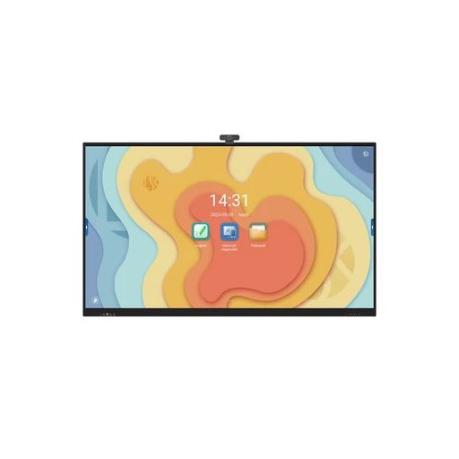 Interaktív kijelző, LSK ClassBoard W5075C+ full HD USB webkamerával, 4K (3840 x 2160) felbontás, 75" / 190 cm képátló