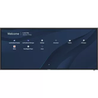   Reklámkijelző, ViewSonic CDE92UW 92", 21:9 5120x2160 , 24/7