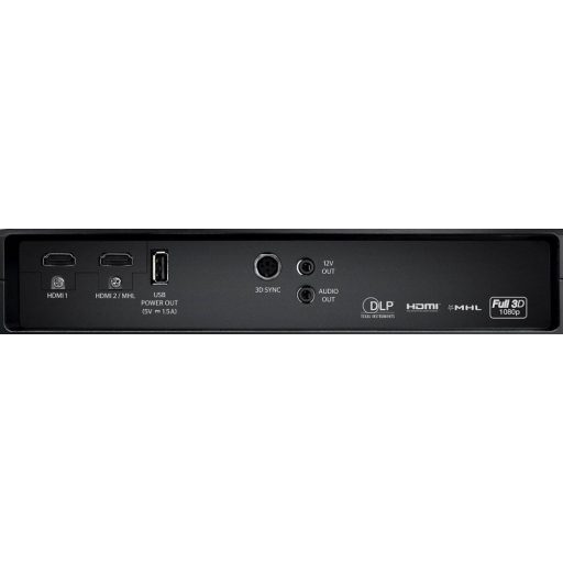 Projektor, Optoma HD144X, DLP, HD1080 felbontás, 16:9 képarány, Házimozis