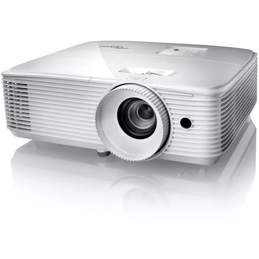 Projektor, Optoma HD29He, DLP, HD1080 felbontás, 16:9 méretarány, Hordozható, Házimozis
