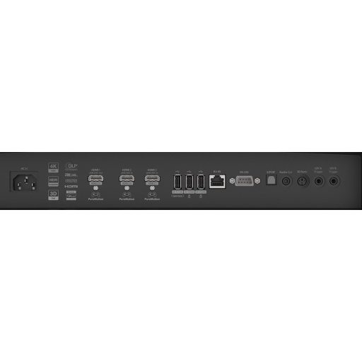 Projektor, Optoma UHZ68LV, DLP, Lézer, 4K felbontás, 16:9 képarány, Házimozis