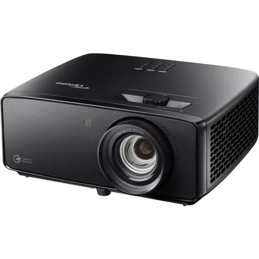 Projektor, Optoma UHZ58LV, DLP, Lézer, 4K felbontás, 16:9 képarány, Házimozis