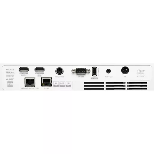 Projektor, Optoma ZK420UST, DLP, Lézer, 4K felbontás, 16:9 képarány, Hordozható