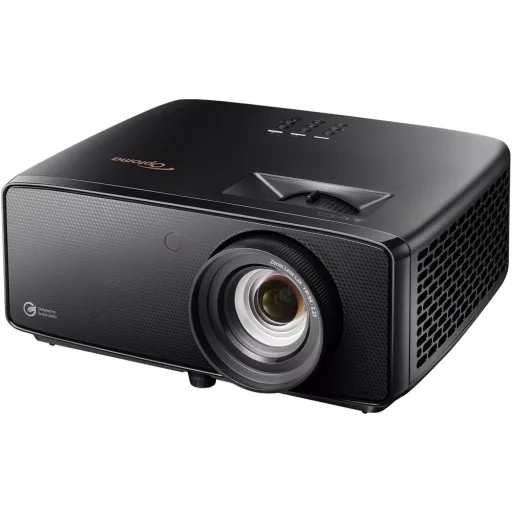 Projektor, Optoma UZ38X, DLP, Lézer, 4K felbontás, 16:9 képarány, Házimozis