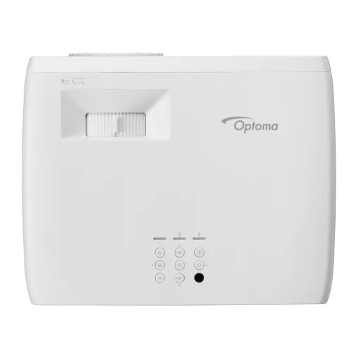 Projektor, Optoma ZH401e, DLP, Lézer, HD1080 felbontás, 16:9 képarány, Hordozható