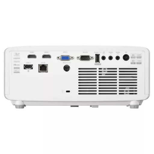 Projektor, Optoma ZH401e, DLP, Lézer, HD1080 felbontás, 16:9 képarány, Hordozható