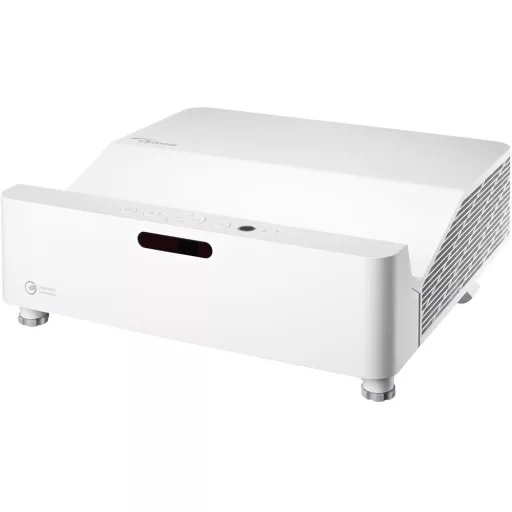Projektor, Optoma ZW410UST, DLP, Lézer, WXGA felbontás, 16:10 képarány, Hordozható