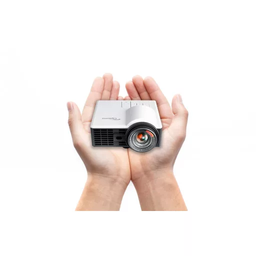 Miniprojektor, Optoma ML1050STi, DLP, WXGA felbontás, 16:10 képarány, Hordozható