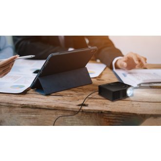   Miniprojektor, Optoma ML750i, DLP, LED, WXGA (1280x800) felbontás, 16:10 képarány, Hordozható