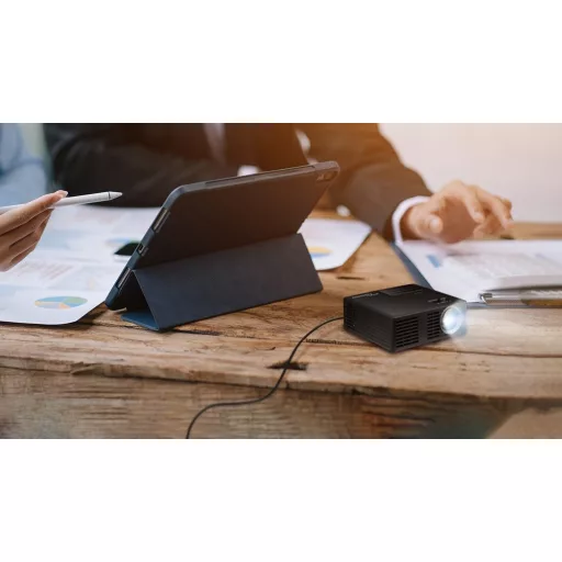 Miniprojektor, Optoma ML750i, DLP, LED, WXGA (1280x800) felbontás, 16:10 képarány, Hordozható