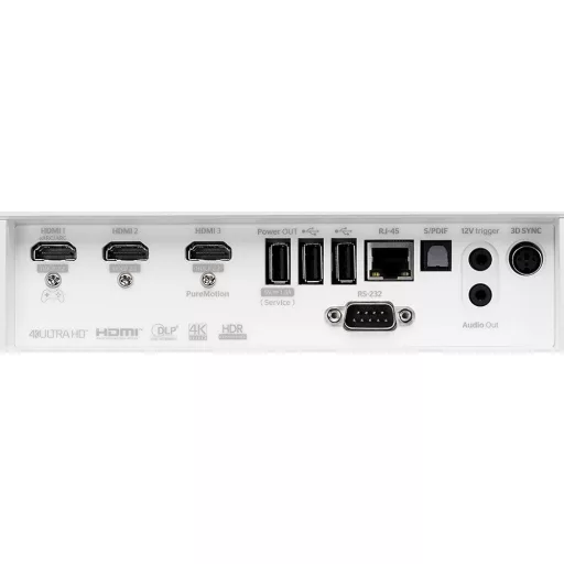 Projektor, Optoma UHZ50, DLP, Lézer, 4K felbontás, 16:9 képarány, Házimozis