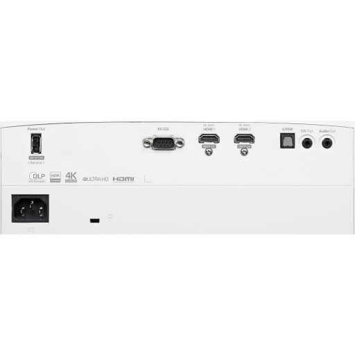 Projektor, Optoma UHD35STx, DLP, LED, 4K felbontás, 16:9 képarány, Házimozis