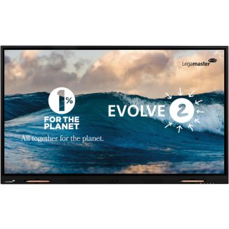   Interaktív kijelző, Legamaster Evolve 2 ETX-8640, 4K (3840 x 2160) felbontás, 86" / 206 cm képátló