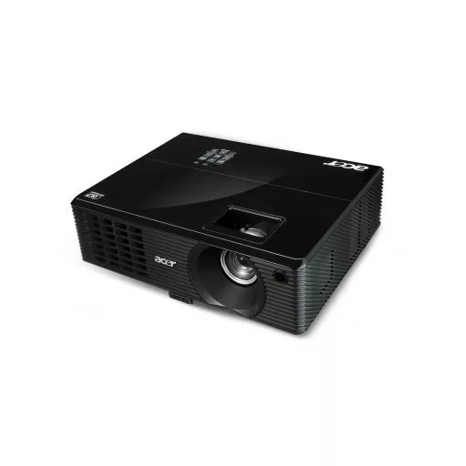 Projektor, Acer X1211K, DLP, XGA (1024x768) felbontás, 4:3 képarány, Hordozható