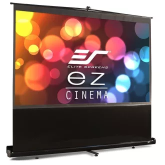   Vászon, EliteScreen ezCinema, 299 x 168 cm vászonméret, 16:9 képarány, Hordozható, Házimozis, Állványos