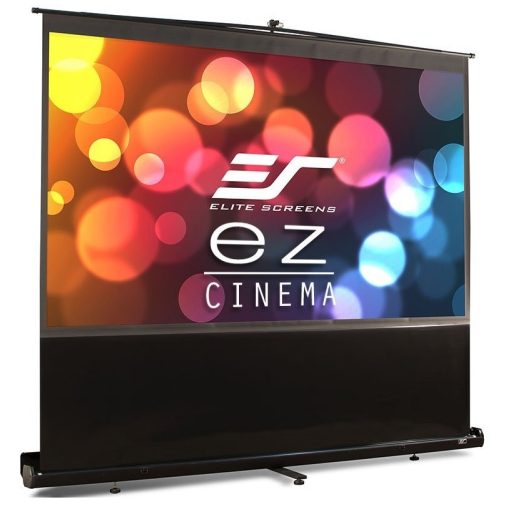 Vászon, EliteScreen ezCinema, 178 x 100 cm vászonméret, 16:9 képarány, Hordozható, Házimozis, Állványos