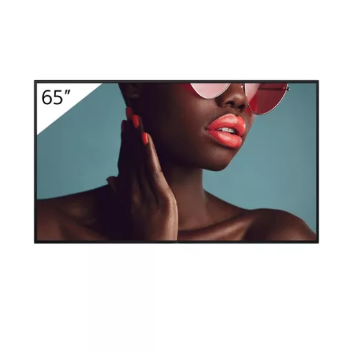 Reklámkijelző, Sony Bravia 24/7 FW-65BZ40L 65" professzionális LCD kijelző, Android TV, 3840x2160, 16:9, 700 cd/m2, 4xHDMI/2xUSB/WIFI